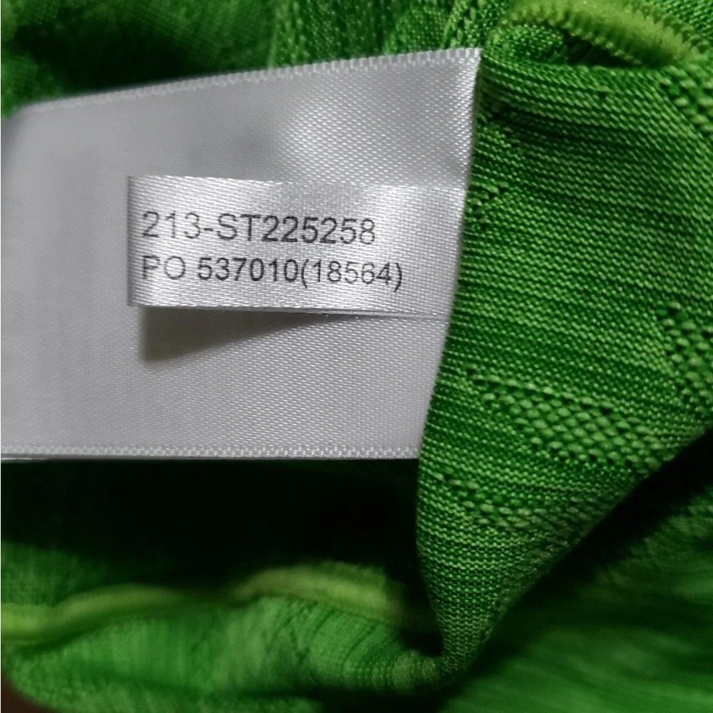 Tommy Bahama Island Zone Palm Coast Pineapple Short Sleeve Polo Size L ~ Green - Picture 7 of 7